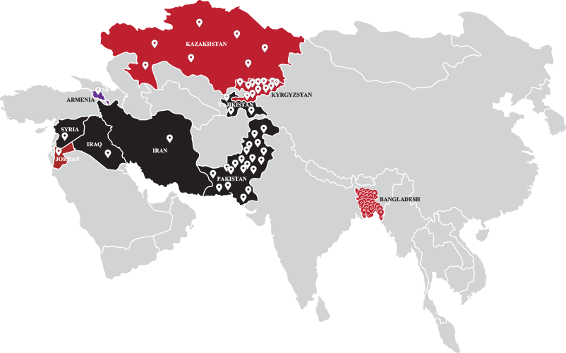 peaceful middle eastern countries